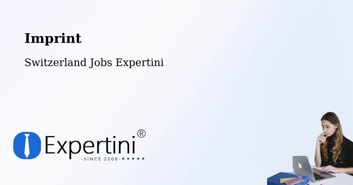 Imprint – Le Vaud - Switzerland Jobs Expertini